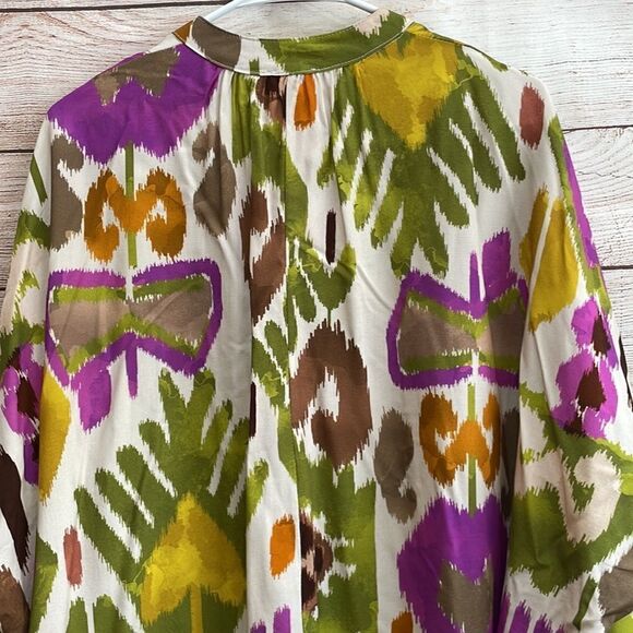 NEW‎ WITH TAGS YOLLY ABSTRACT PRINT TOP - Picture 5 of 8